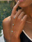 Evil eye hand chain