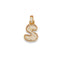 Iced initial necklace