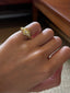 Bubble Heart Pinky Ring
