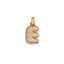 Iced initial necklace