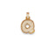 Iced initial necklace