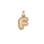 Iced initial necklace